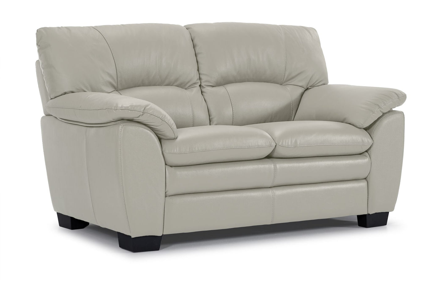 Kendrick Leather Sofa and Loveseat Set - Beige