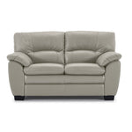 Kendrick Leather Loveseat - Beige