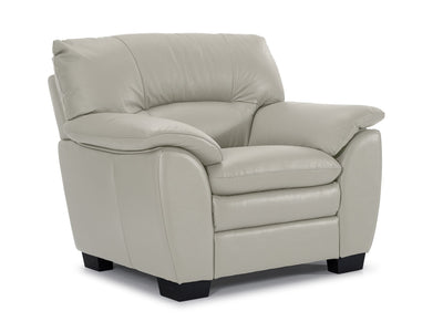 Kendrick Leather Chair - Beige
