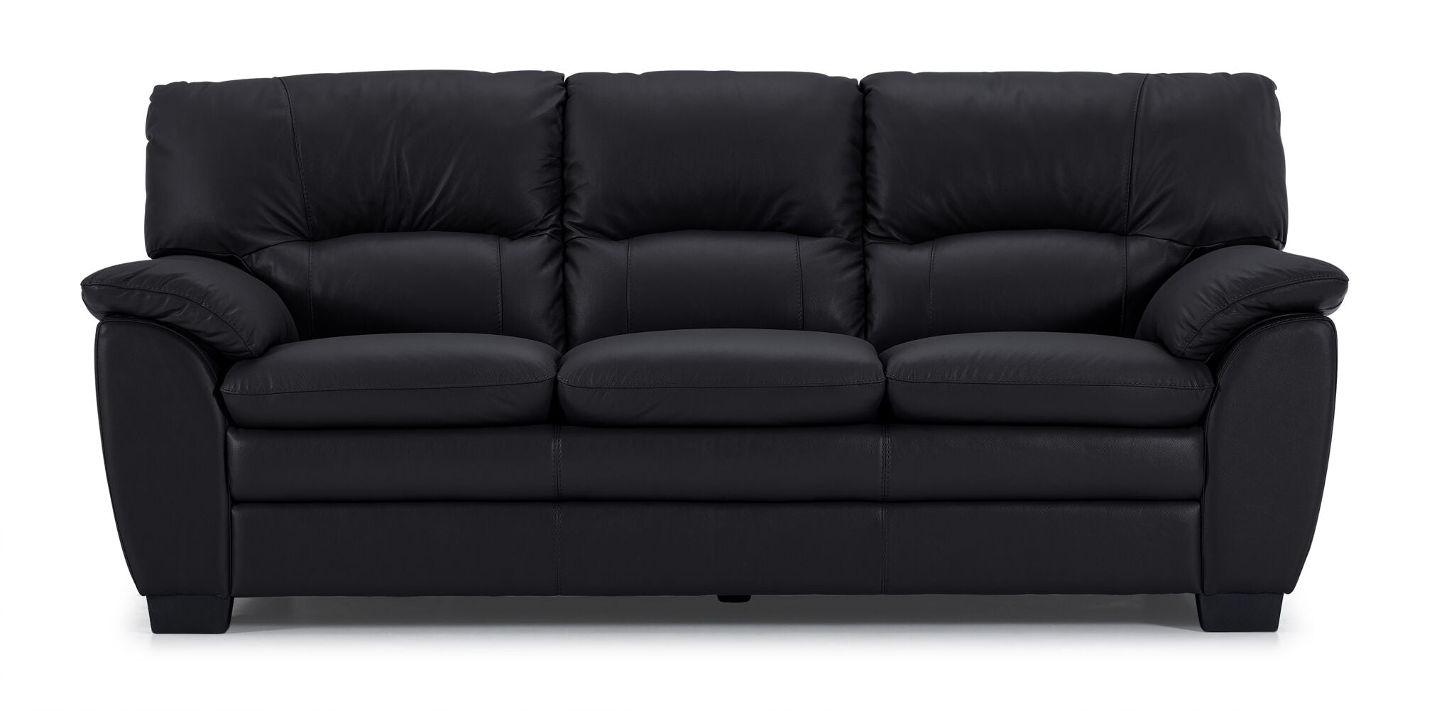 Kendrick Leather Sofa - Black | Leon's