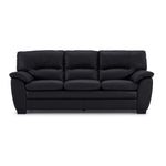 Kendrick Leather Sofa - Black