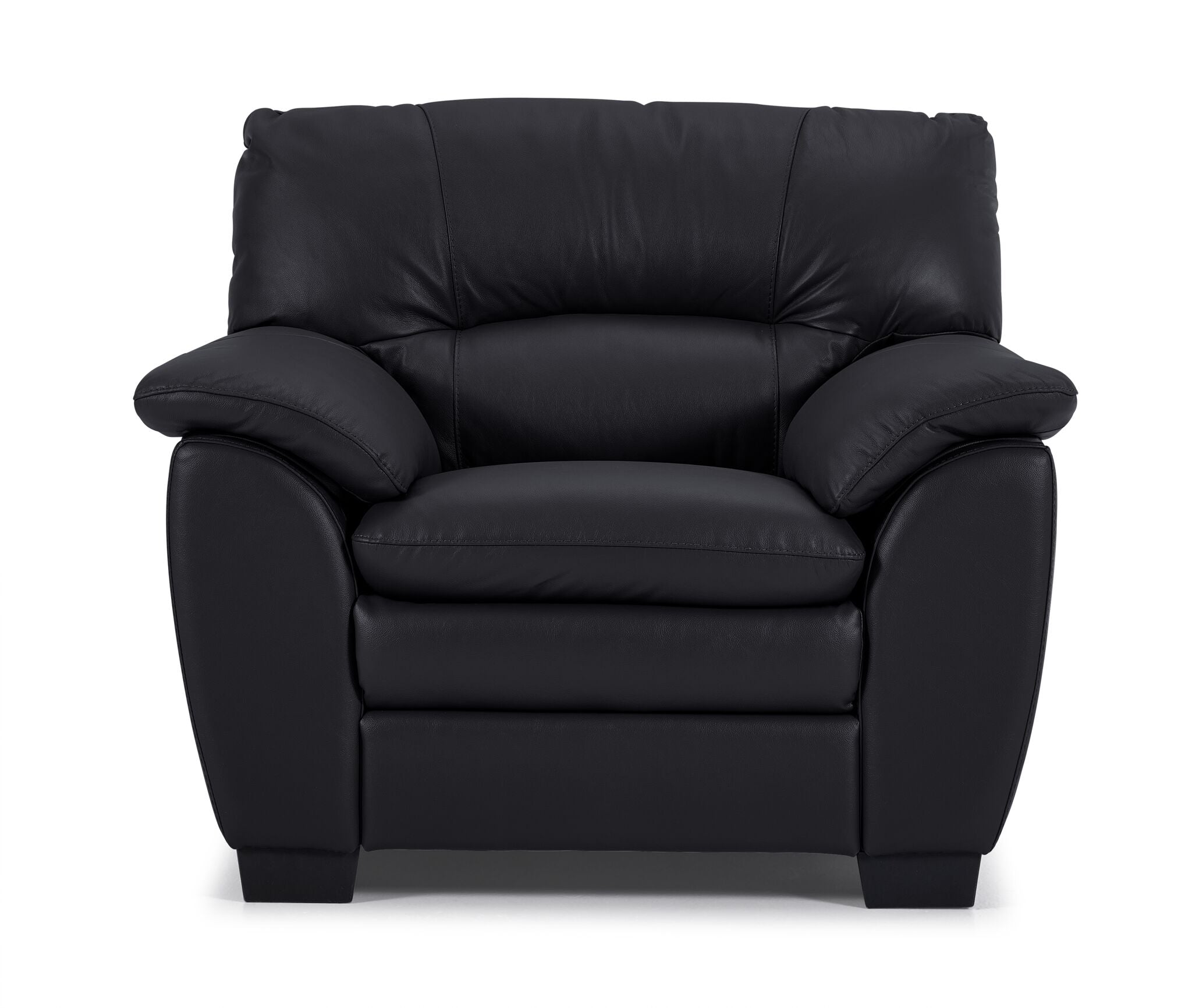Kendrick Leather Chair - Black