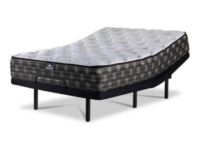 Kingsdown Concert Medium Tight Top Full Mattress and L2 Motion Fit Adjustable Base