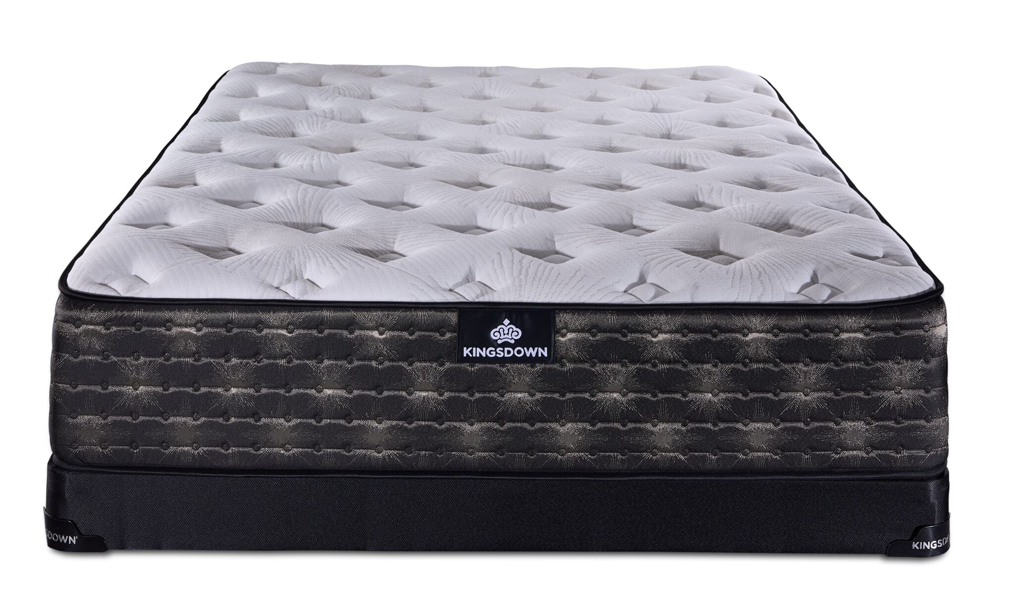 In Harmony - Kingsdown Concert Medium Tight Top Full Mattress and Low Profile Boxspring Set
