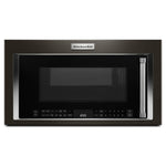 KitchenAid Black Stainless Steel with PrintShield™ Finish Over-the-Range Microwave (1.90 Cu Ft) - YKMHC319LBS