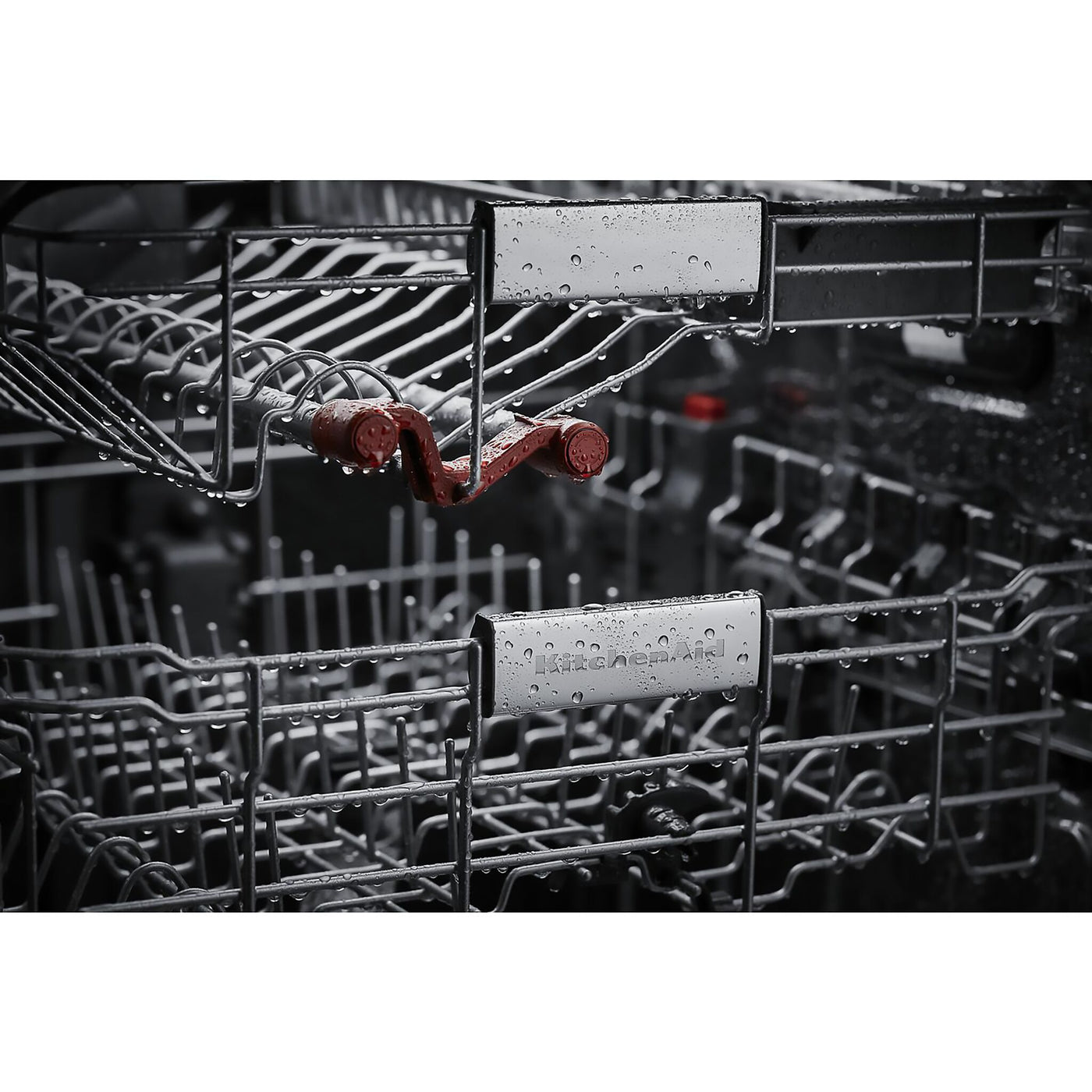 KitchenAid® PrintShield Stainless 24" Dishwasher with Towel Bar Handle - KDTM404KPS