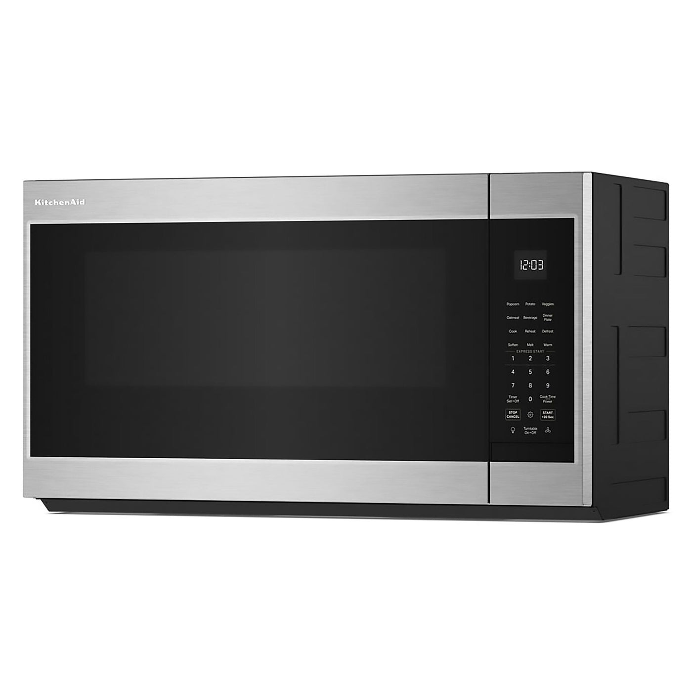 KitchenAid OTR Microwave (YKMMS130RPS) - PrintShield Stainless KitchenAid OTR Microwave (YKMMS130RPS) - PrintShield Stainless