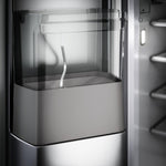 KitchenAid PrintShield Stainless Steel Built-In Side-by-Side Refrigerator with Ice and Water Dispenser (25.1 Cu. Ft.)- KBSD702MSS