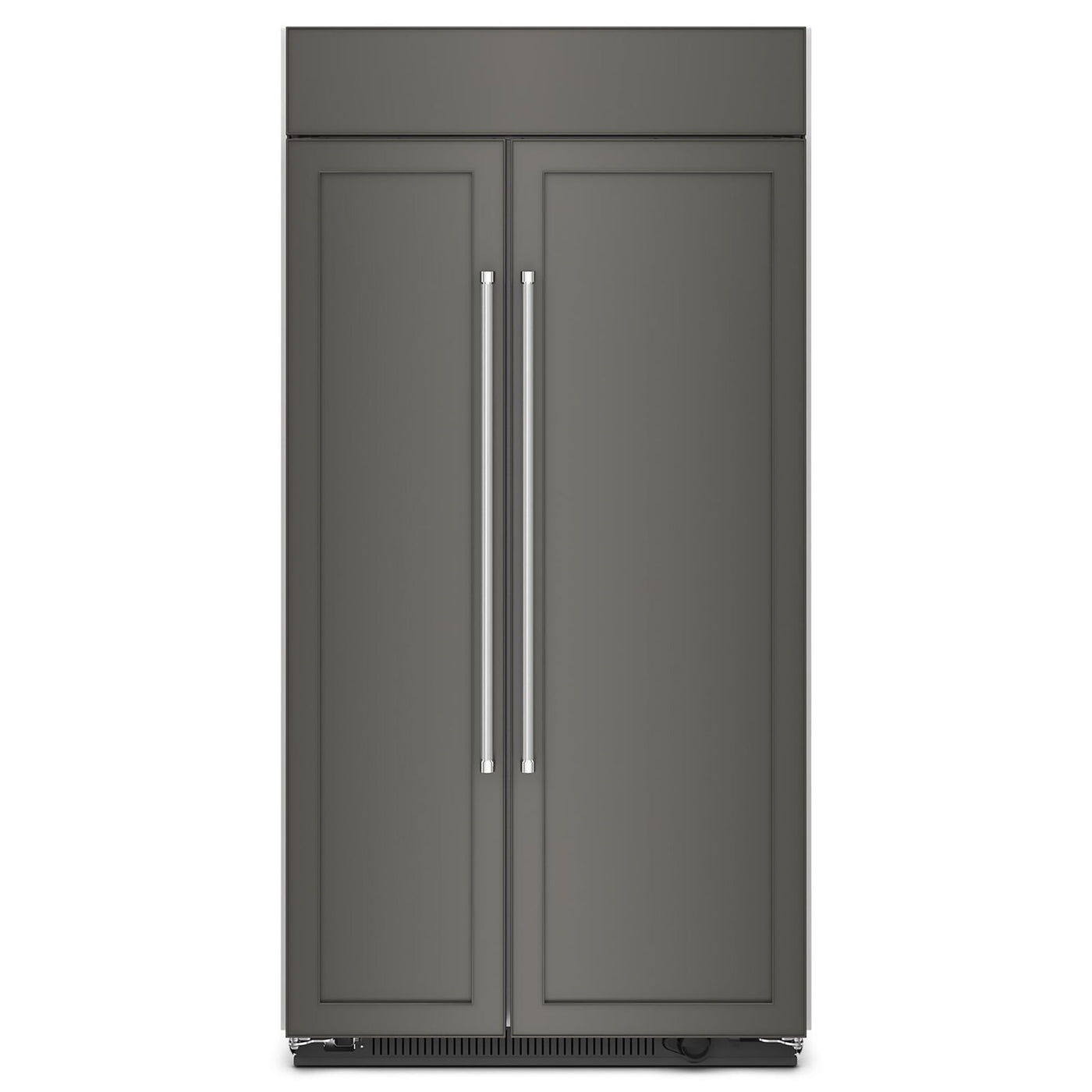 KitchenAid Panel Ready Built-In Side-by-Side Refrigerator (25.5 Cu. Ft.) - KBSN702MPA
