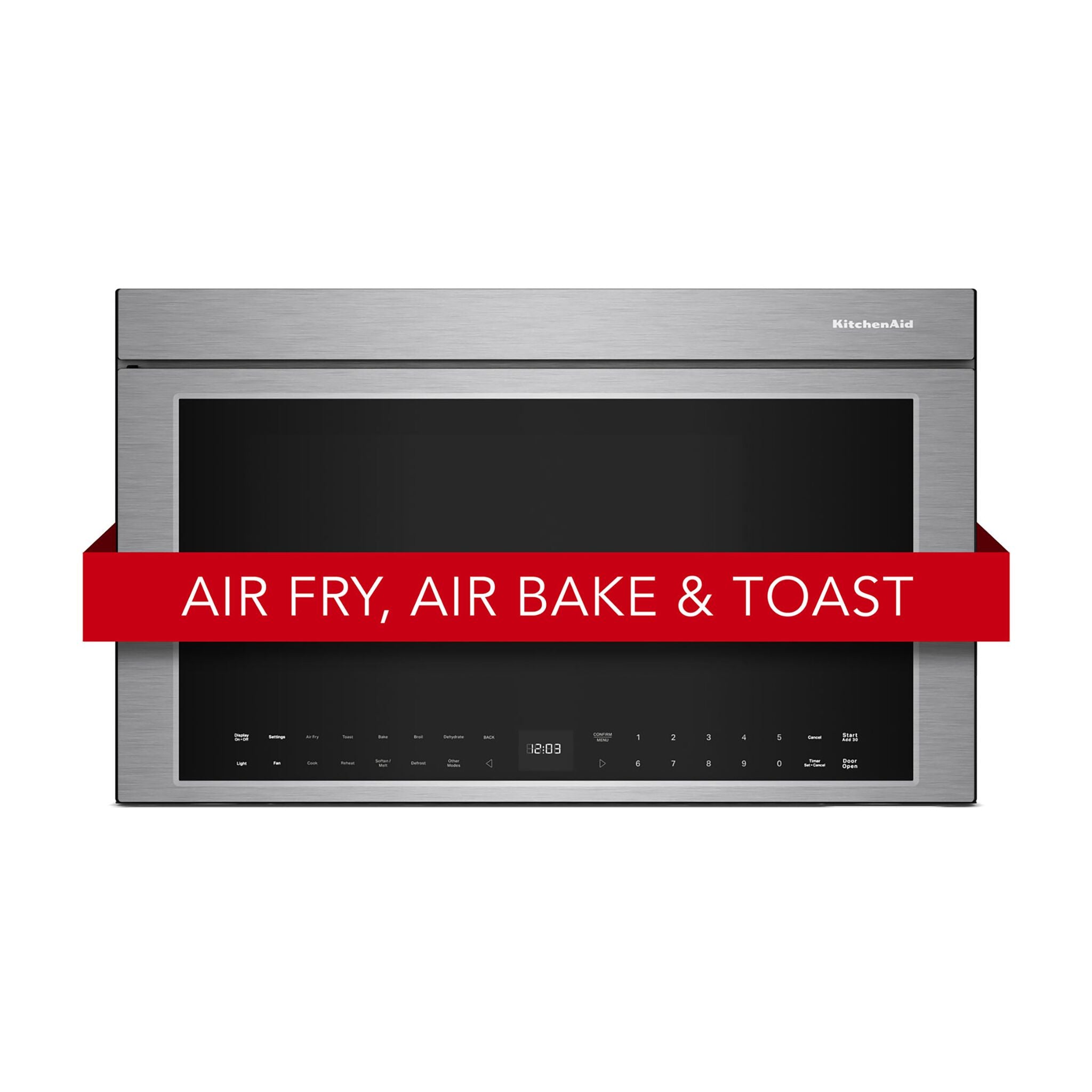 KitchenAid PrintShield Stainless Over-the-Range Microwave (1.1 Cu Ft) - YKMMF730PPS--