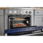 KitchenAid® Ink Blue Smart Freestanding Dual Fuel Range (4.1 Cu. Ft.) - KFDC500JIB
