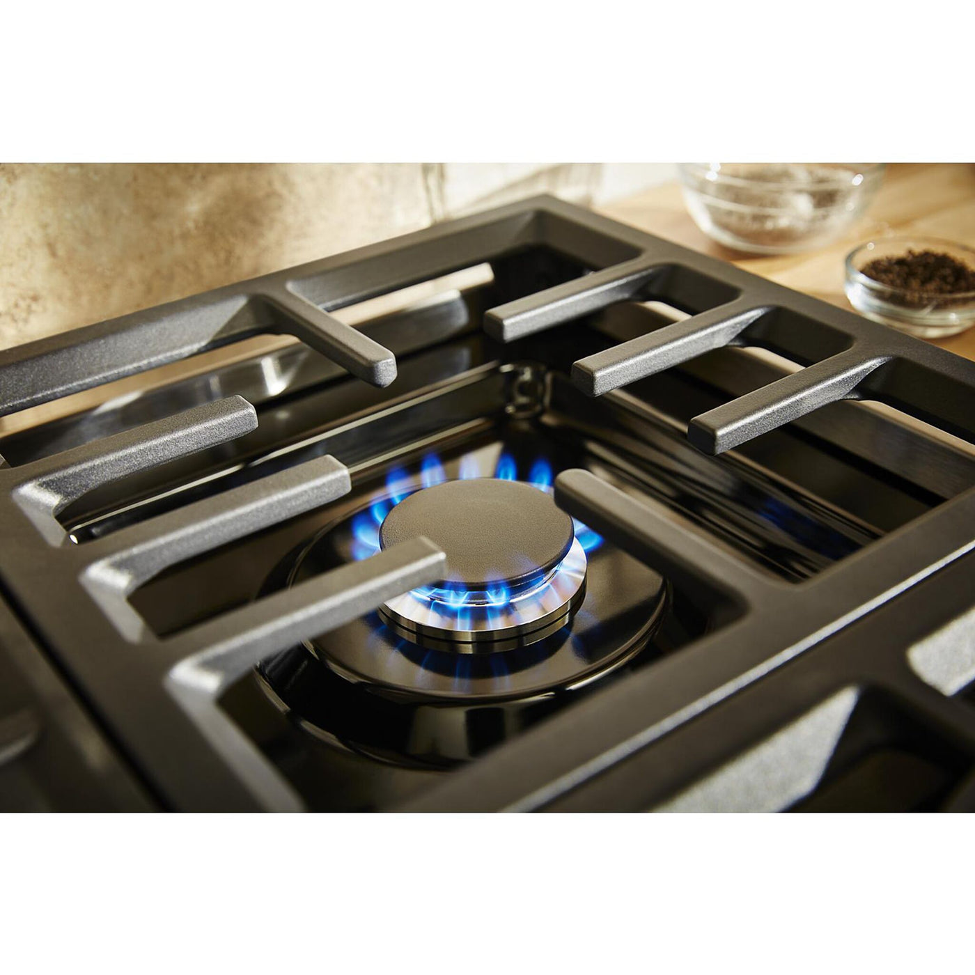 KitchenAid® Ink Blue Smart Freestanding Dual Fuel Range (4.1 Cu. Ft.) - KFDC500JIB