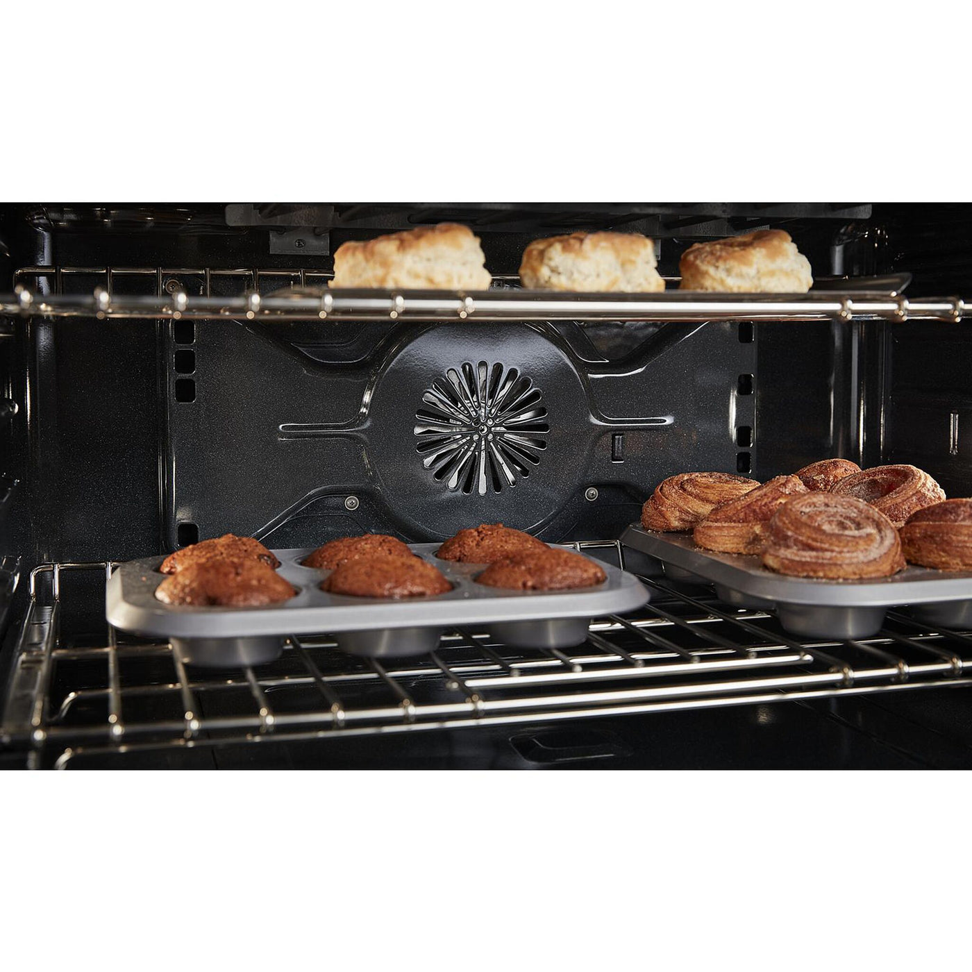 KitchenAid Ink Blue Smart Freestanding Gas Range (5.1 Cu. Ft.) - KFGC506JIB