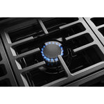 KitchenAid Ink Blue Smart Freestanding Gas Range (5.1 Cu. Ft.) - KFGC506JIB