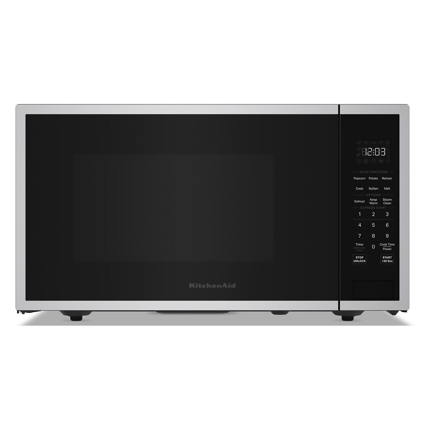 KitchenAid PrintShield Stainless Countertop Microwave (1.5 cu.ft.) - KMCS522SPS