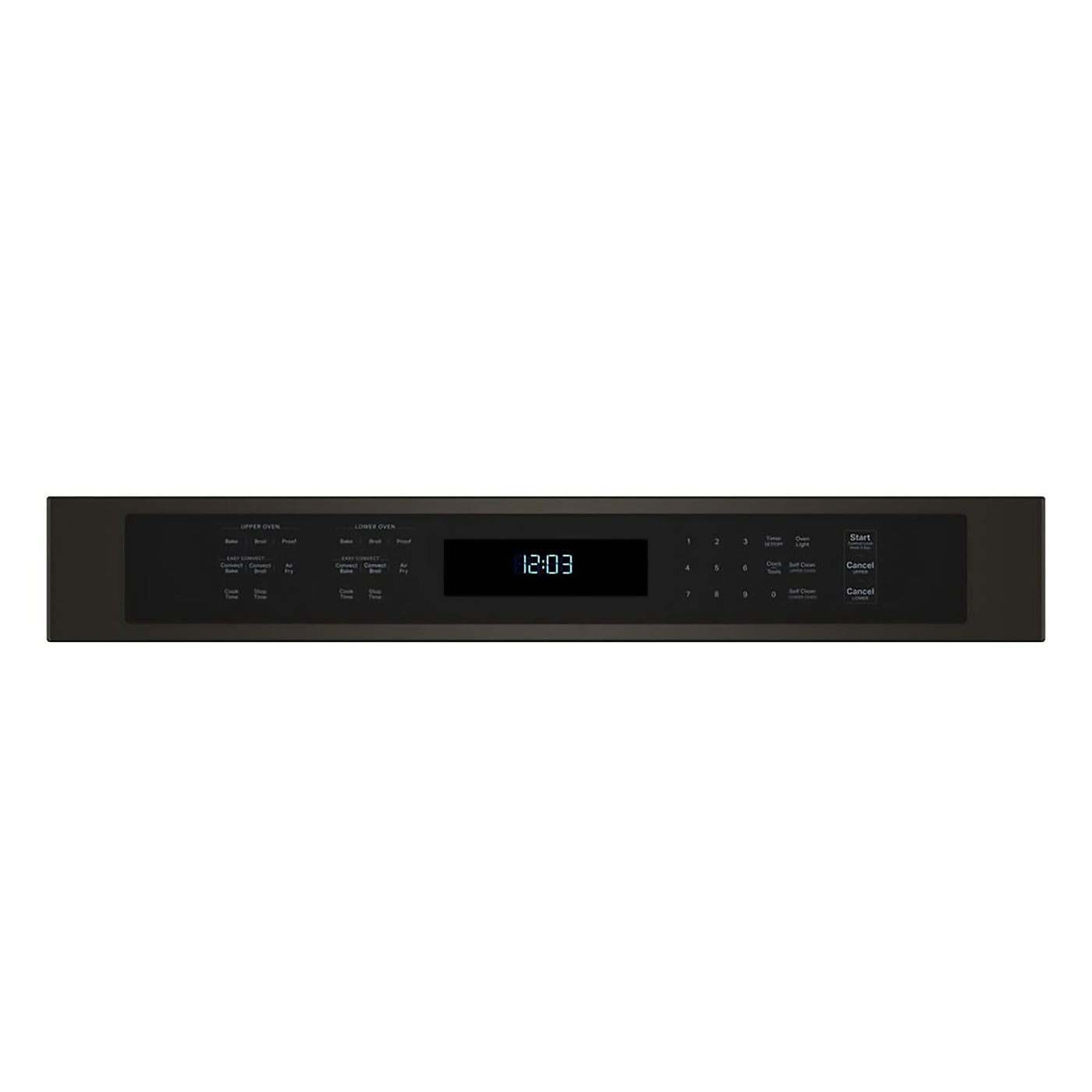 KitchenAid PrintShield™ Finish Black Stainless Steel 27" Double Wall Oven (8.6 Cu.Ft.) - KOED527PBS