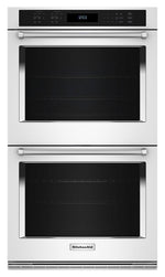 KitchenAid White 30" Double Wall Oven (10.00 Cu Ft) - KOED530PWH
