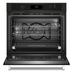 KitchenAid Black Stainless Steel with PrintShield™ Finish 30" Wall Oven (5.00 Cu Ft) - KOES530PBS