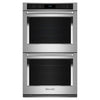 KitchenAid PrintShield Stainless 30" Double Wall Oven (10.00 Cu Ft) - KOED530PPS