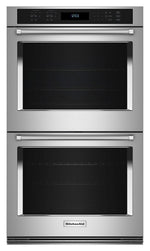 KitchenAid PrintShield Stainless 30" Double Wall Oven (10.00 Cu Ft) - KOED530PPS