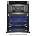 KitchenAid Stainless Steel 30" Wall Oven and Microwave Combination (5.0 Cu. Ft. / 1.4 Cu. Ft.) - KOEC530PSS