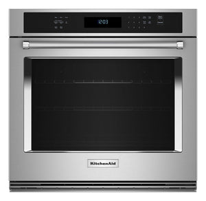 KitchenAid PrintShield Stainless 30" Wall Oven (5.00 Cu Ft) - KOES530PPS