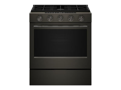 KitchenAid Black Ore Slide-In Gas Convection Range (5 cu.ft) - KSGS530SBE