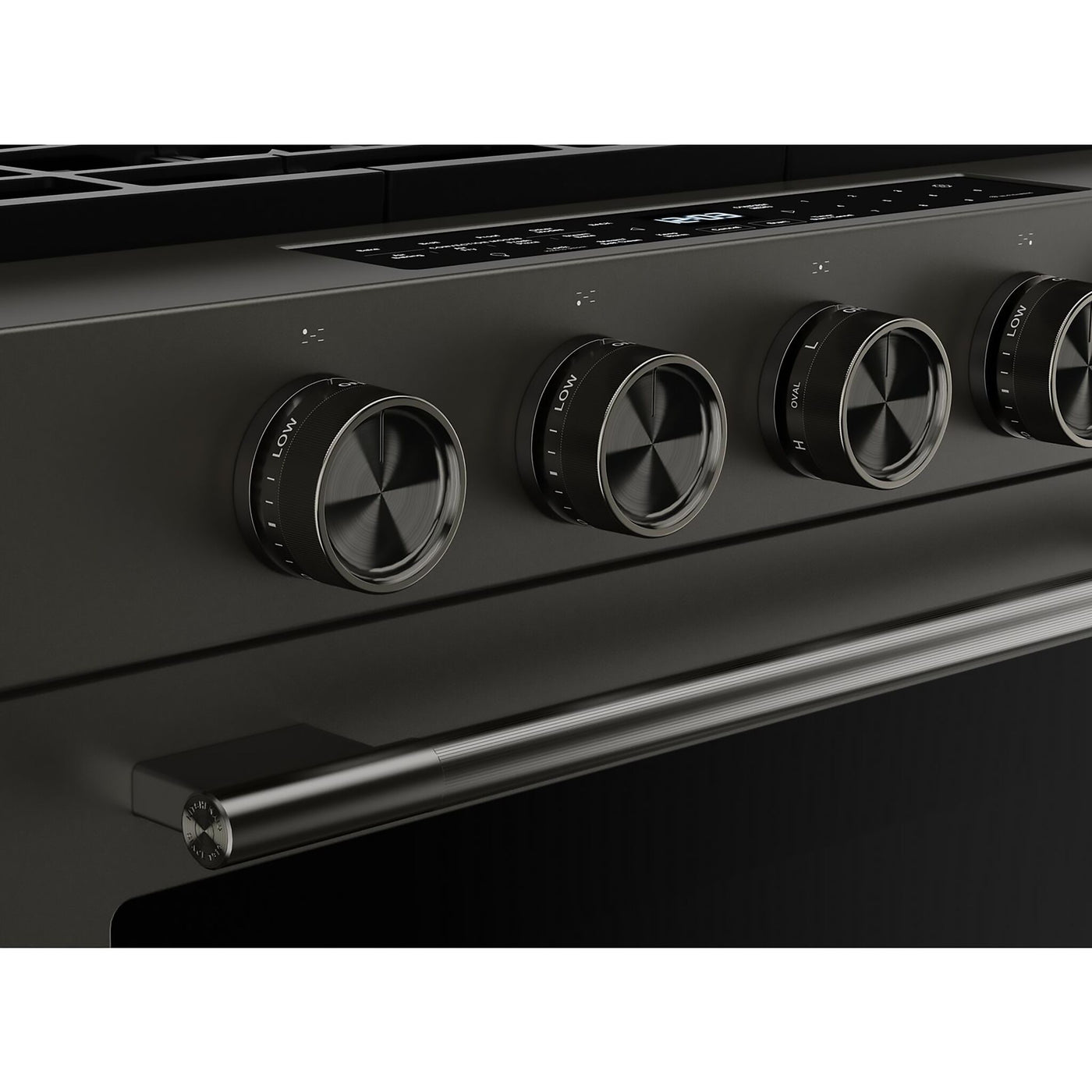 KitchenAid Black Ore Slide-In Gas Convection Range (5 cu.ft) - KSGS530SBE