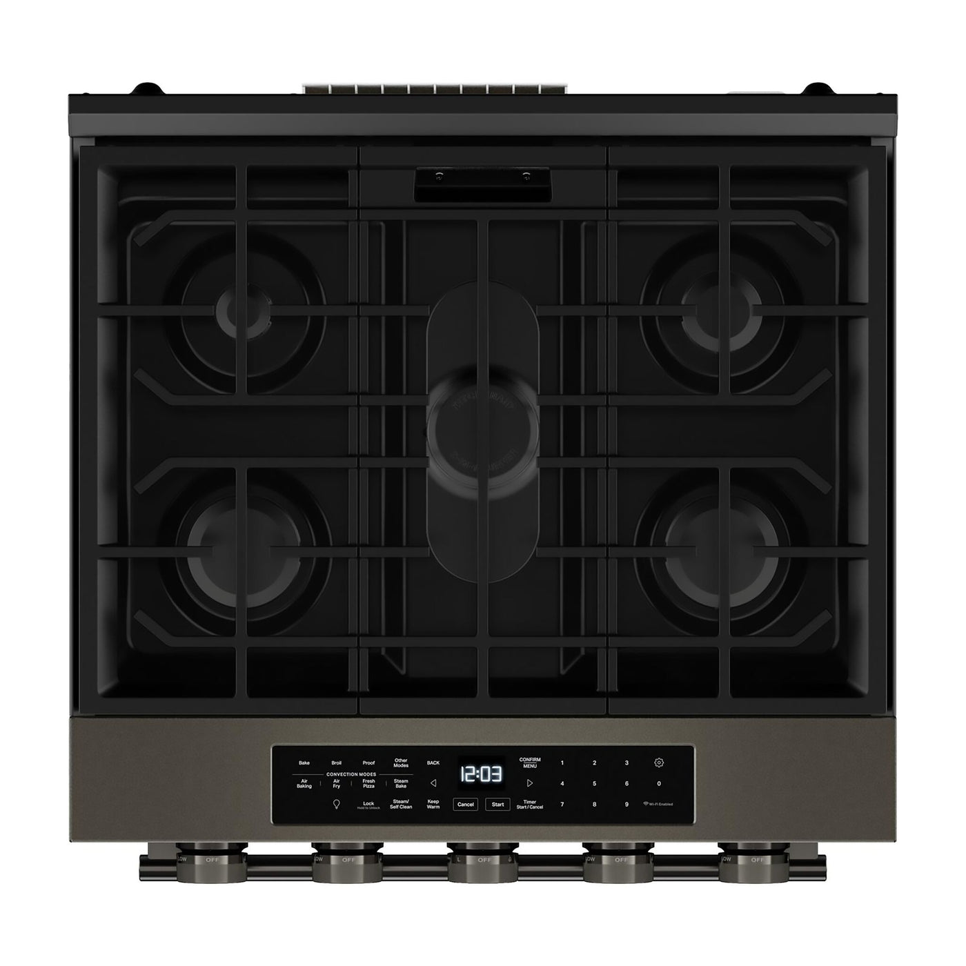 KitchenAid Black Ore Slide-In Gas Convection Range (5 cu.ft) - KSGS530SBE