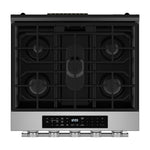 KitchenAid Fingerprint Resistant Stainless Steel Slide-In Gas Convection Range (5 cu.ft.) - KSGS530SPS