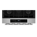 KitchenAid Fingerprint Resistant Stainless Steel Slide-In Gas Convection Range (5 cu.ft.) - KSGS330SPS
