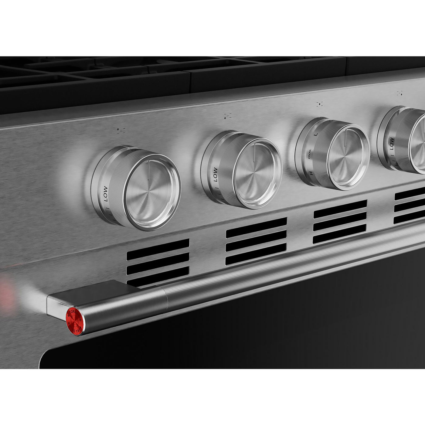 KitchenAid Fingerprint Resistant Stainless Steel Slide-In Gas Convection Range (5 cu.ft.) - KSGS530SPS