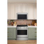 KitchenAid PrintShield Stainless Slide-in Electric Convection Range (5.3 cu.ft.) - YKSES330SPS