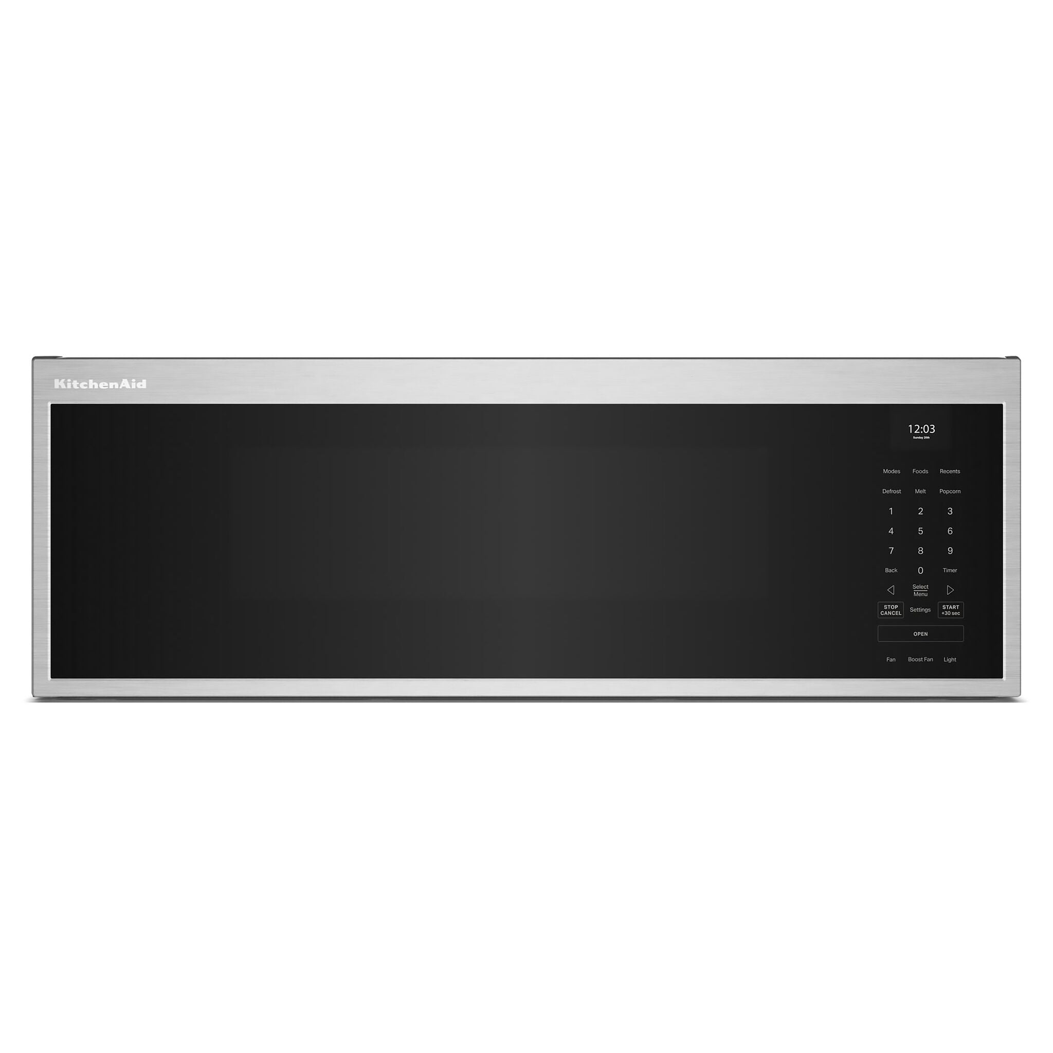 KitchenAid Fingerprint Resistant Stainless Steel Over-The -Range Microwave (1.1 Cu.Ft.) - YKMML550RPS