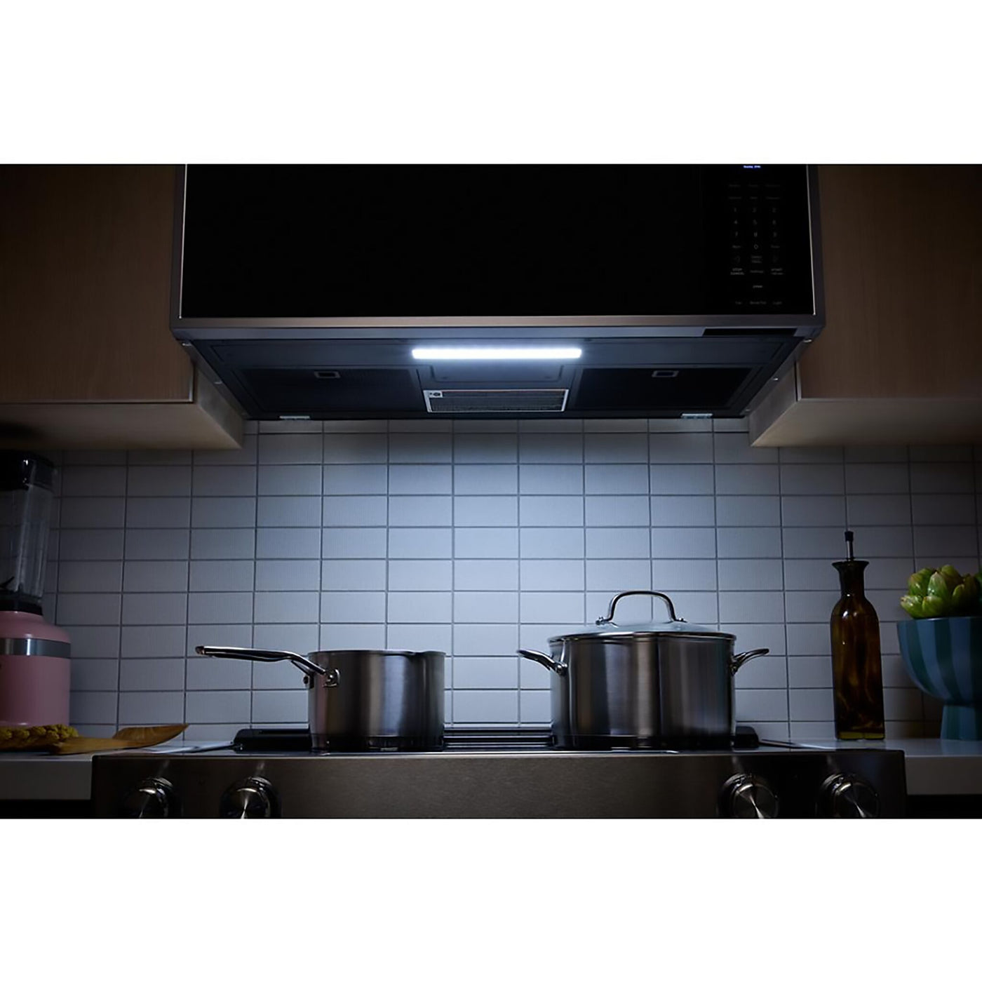 KitchenAid Fingerprint Resistant Stainless Steel Over-The -Range Microwave (1.1 Cu.Ft.) - YKMML550RPS