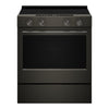 KitchenAid Black Ore Slide-In Electric Convection Range (5.3 cu.ft.) - YKSES530SBE