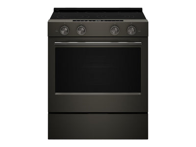 KitchenAid Black Ore Slide-In Electric Convection Range (5.3 cu.ft.) - YKSES530SBE