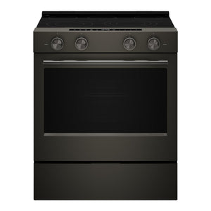 KitchenAid Black Ore Slide-In Electric Convection Range (5.3 cu.ft.) - YKSES530SBE