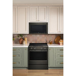 KitchenAid Black Ore Slide-In Electric Convection Range (5.3 cu.ft.) - YKSES530SBE