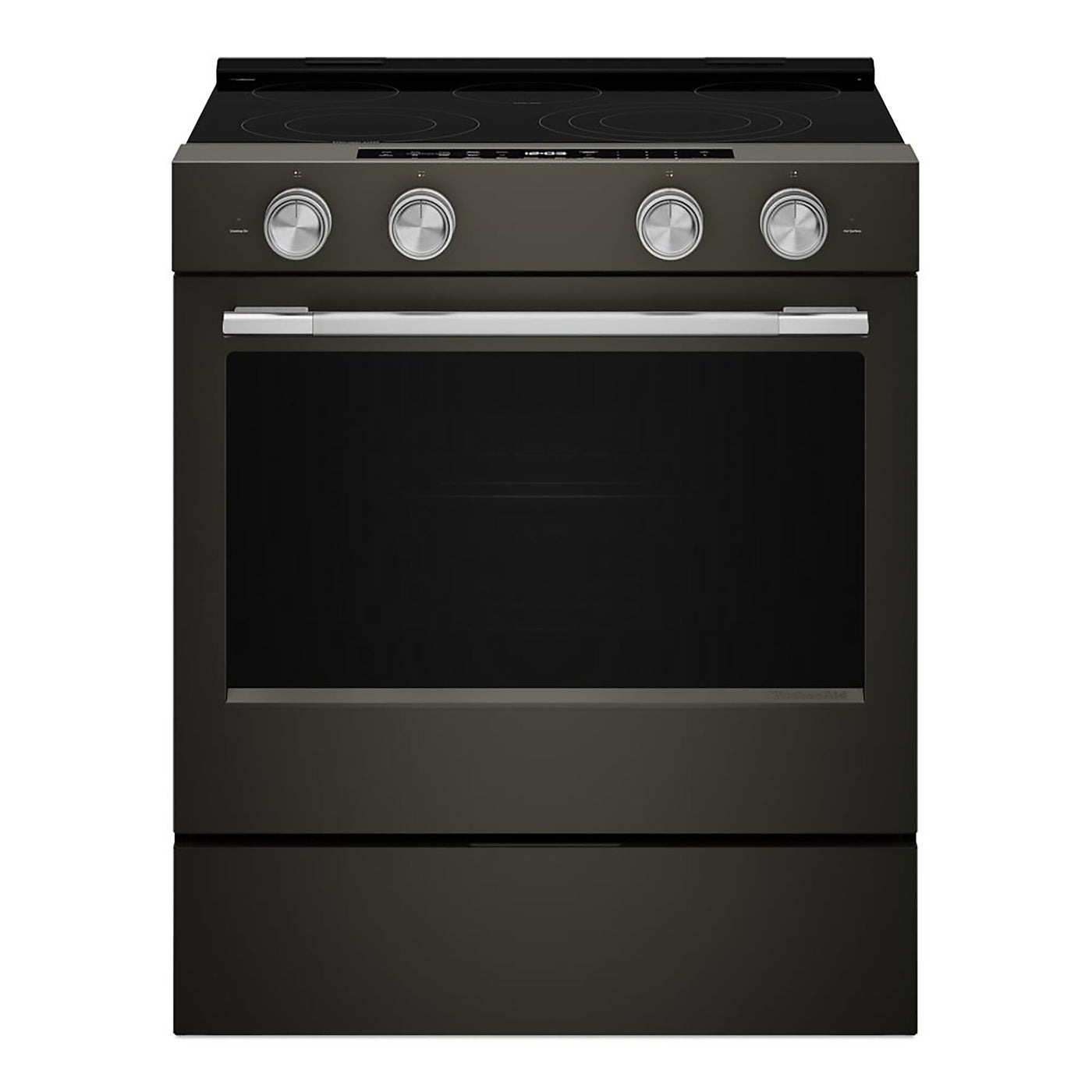 KitchenAid Black Ore Slide-In Electric Convection Range (5.3 cu.ft.) - YKSES530SBE