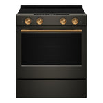 KitchenAid Black Ore Slide-In Electric Convection Range (5.3 cu.ft.) - YKSES530SBE
