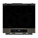 KitchenAid Black Ore Slide-In Electric Convection Range (5.3 cu.ft.) - YKSES530SBE