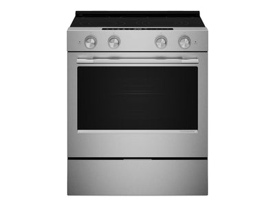 KitchenAid Fingerprint Resistant Stainless Steel Slide-In Electric Convection Range (5.3 cu.ft.) - YKSES530SPS