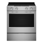 KitchenAid Fingerprint Resistant Stainless Steel Slide-In Electric Convection Range (5.3 cu.ft.) - YKSES530SPS