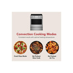 KitchenAid Fingerprint Resistant Stainless Steel Slide-In Electric Convection Range (5.3 cu.ft.) - YKSES530SPS--