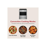 KitchenAid Fingerprint Resistant Stainless Steel Slide-In Gas Convection Range (5 cu.ft.) - KSGS330SPS--
