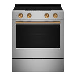 KitchenAid Fingerprint Resistant Stainless Steel Slide-In Electric Convection Range (5.3 cu.ft.) - YKSES530SPS