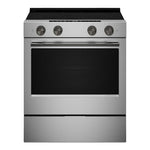 KitchenAid Fingerprint Resistant Stainless Steel Slide-In Electric Convection Range (5.3 cu.ft.) - YKSES530SPS