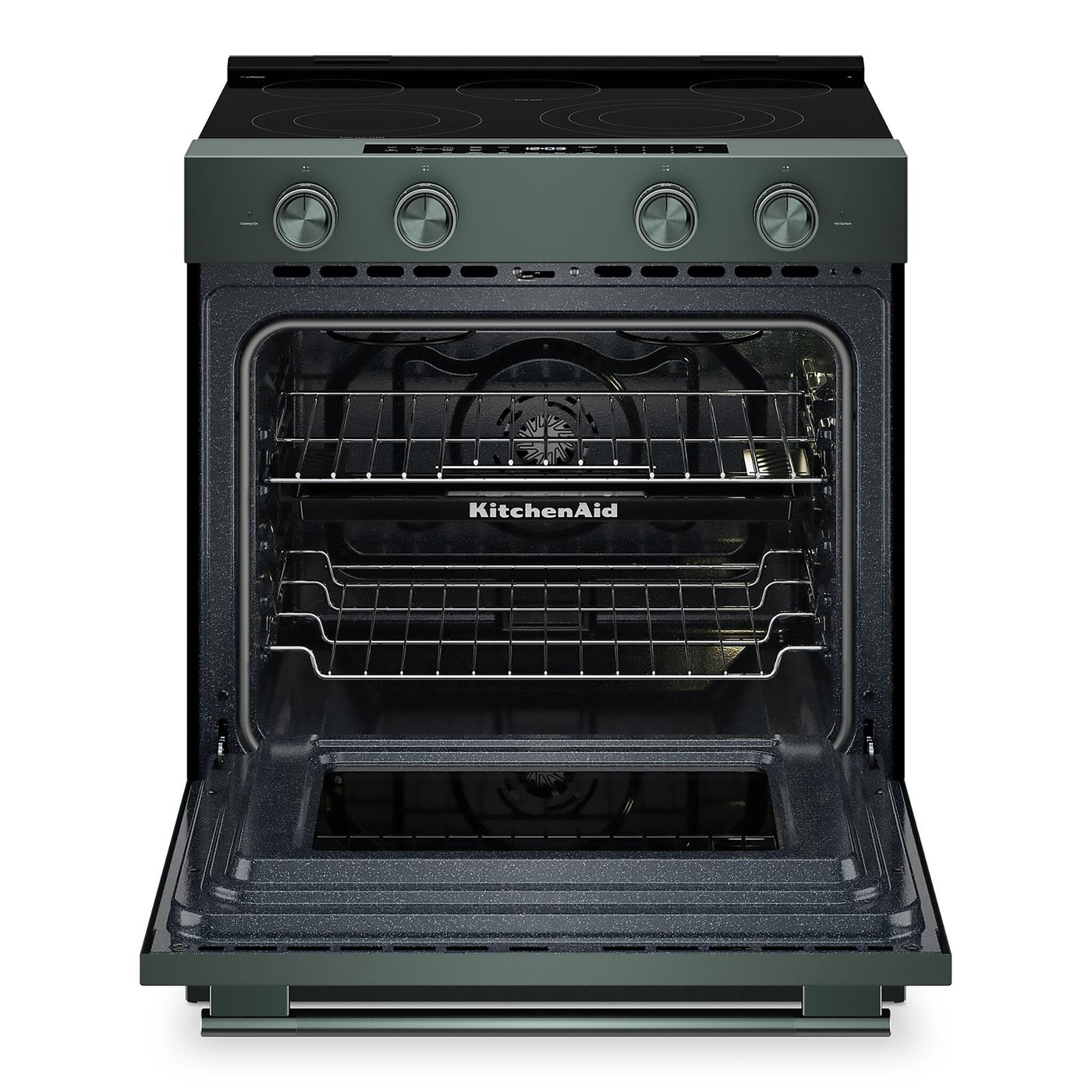 KitchenAid Juniper Slide-In Electric Convection Range (5.3 cu.ct.) - YKSES530SJP