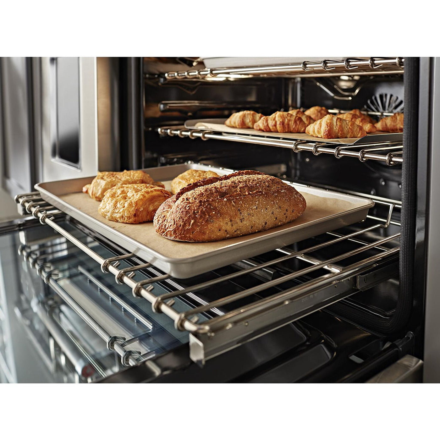 KitchenAid Matte Avocado Smart Freestanding Gas Range (6.3 Cu. Ft.) - KFGC558JAV
